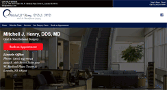 Desktop Screenshot of lincolnoralsurgery.com